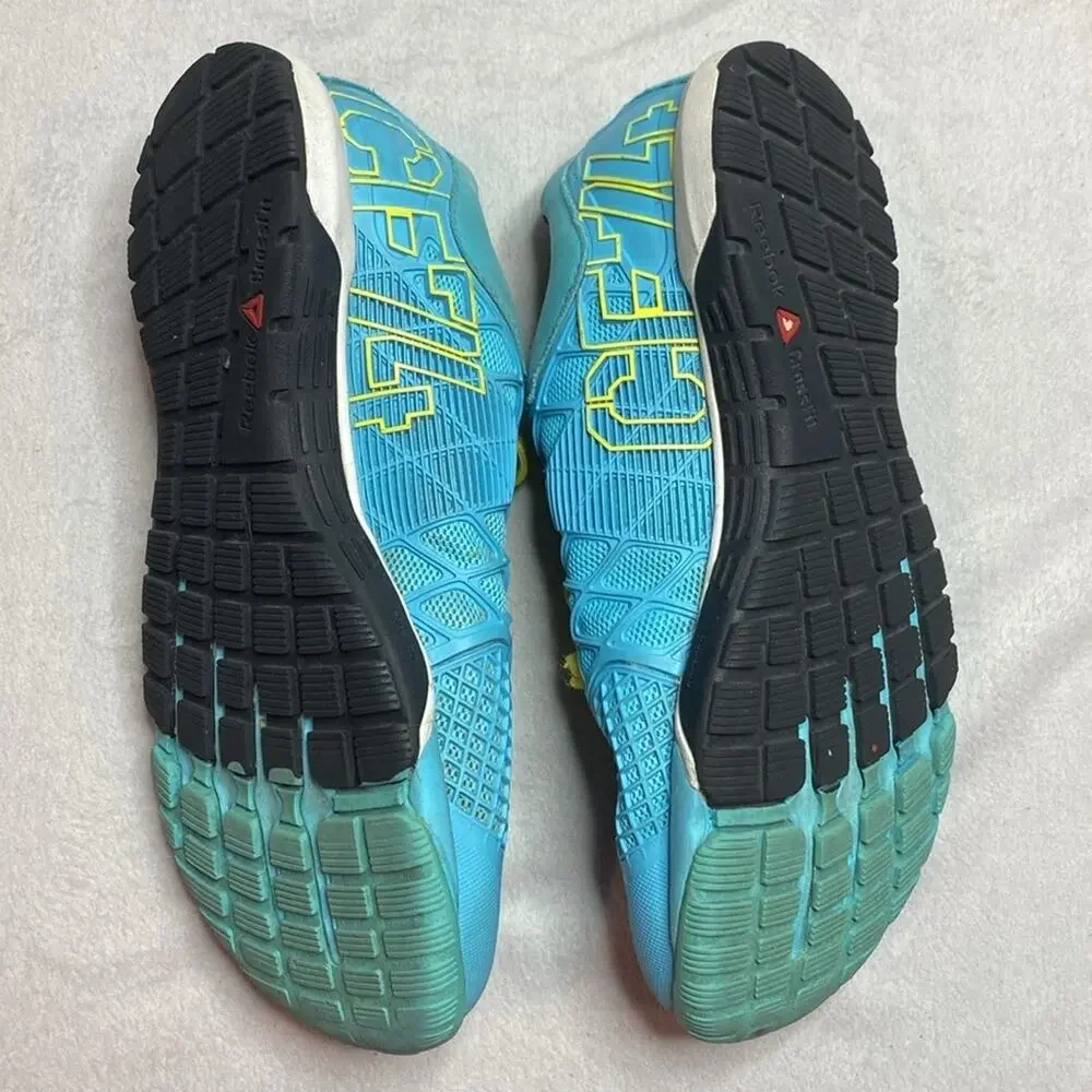 Reebok Crossfit blue athletic shoes size 7.5
